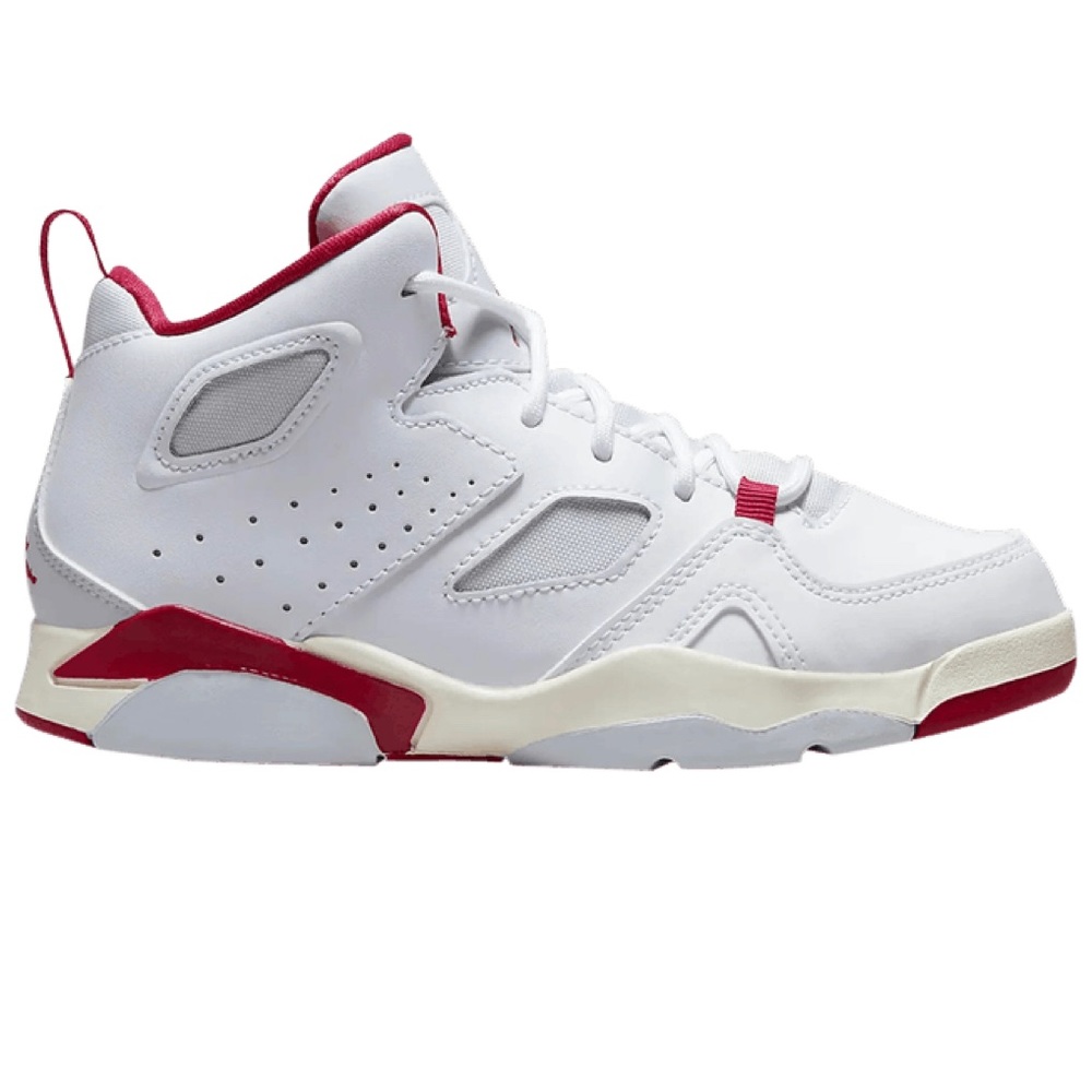 HP 🎉 Nike Jordan Flight FLT Club ‘91 PS SZ 1.5 Youth white Mystic Hibiscus